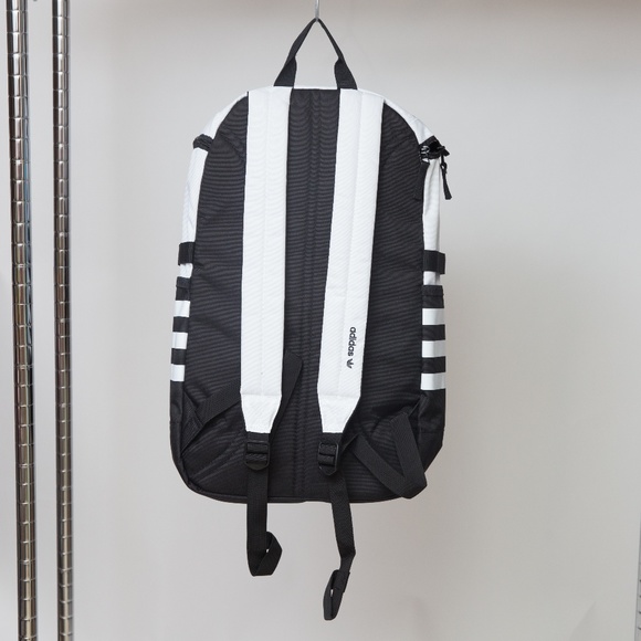 Adidas Trefoil Backpack White - Picture 3 of 8
